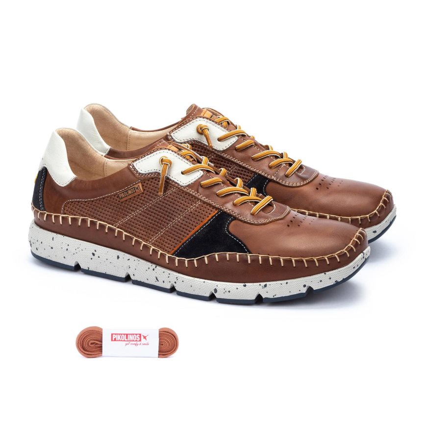 Men's Pikolinos FUENCARRAL Sneakers Brown | NZ KA031Q9